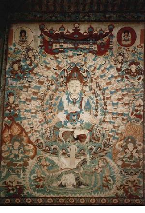 敦煌石窟3-毗卢遮那曼荼罗